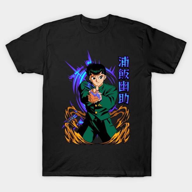 yusuke shooting T-Shirt by spoilerinc